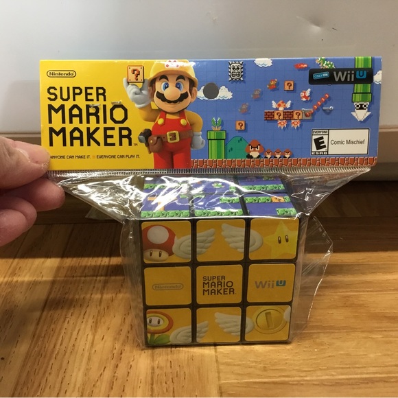 Rare Nintendo Super Mario Maker Rubik’s Cube (Sealed) - Picture 10 of 12
